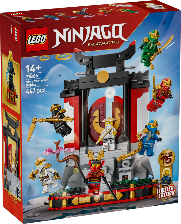 71866 LEGO® Ninjago Nindzju tēlu 15. gadadienas apskates modelis , 14+ gadi, 2026 gada modelis