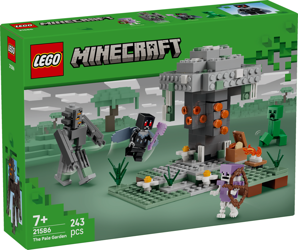 21586 LEGO® Minecraft Bālais dārzs  , 7+ gadi, 2026 gada modelis