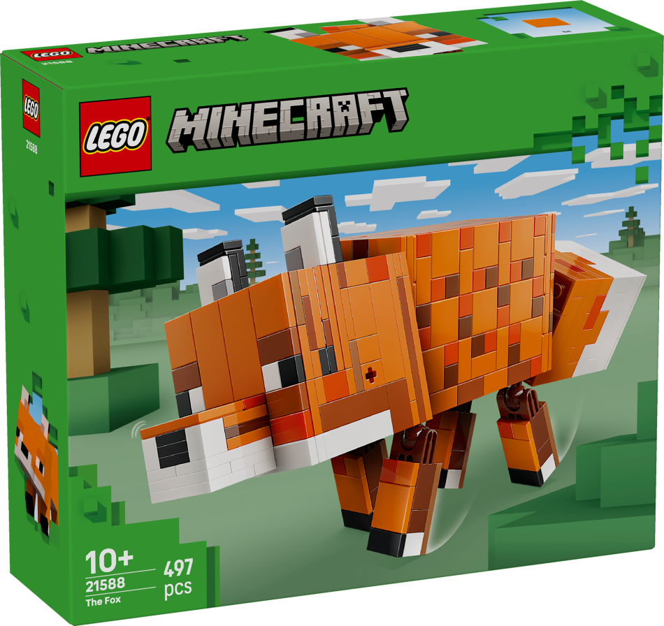21588 LEGO® Minecraft Lapsa  , 10+ gadi, 2026 gada modelis