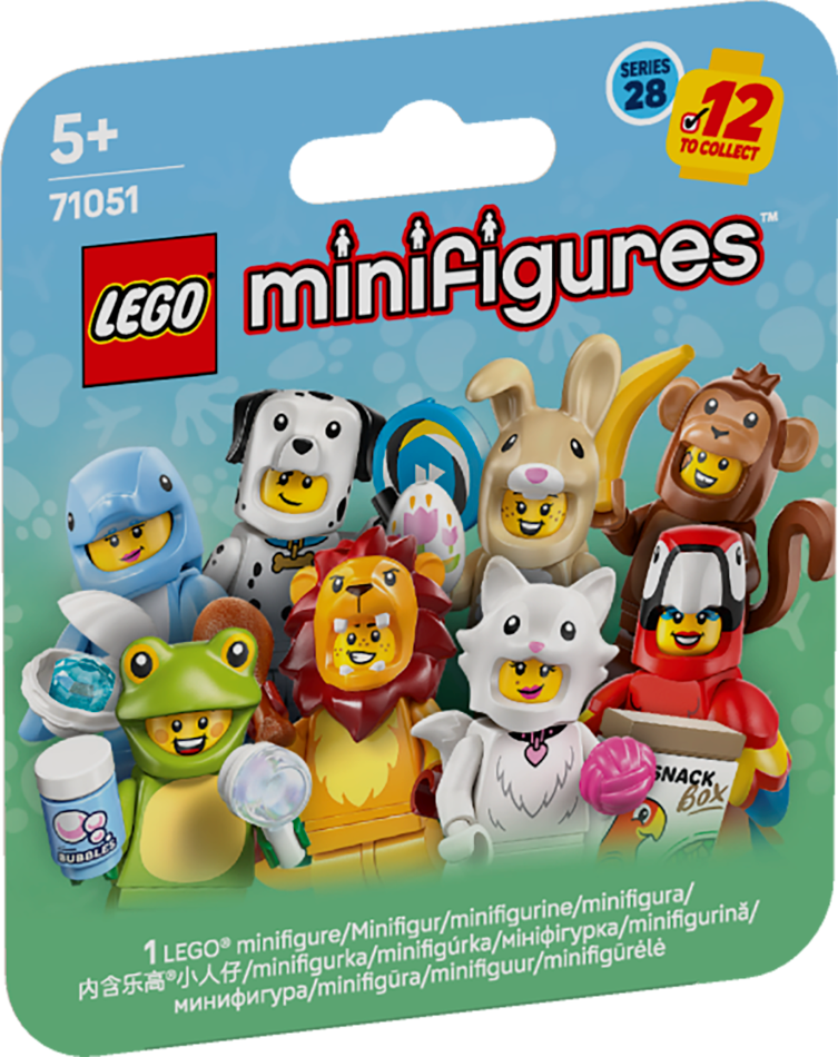 71051 LEGO® Minifigures Dzīvnieki – 28. sērija , 5+ , модель 2026 года