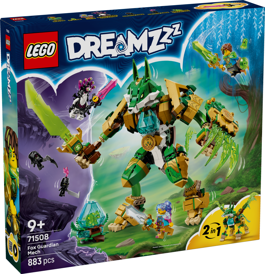 71508 LEGO® DREAMZzz™ Lapsas sargs–robots , 9+ , модель 2026 года