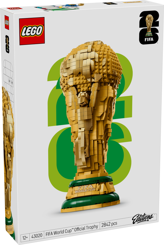 43020 LEGO® Editions FIFA Pasaules kausa Oficiālā trofeja 18+ , модель 2026 года