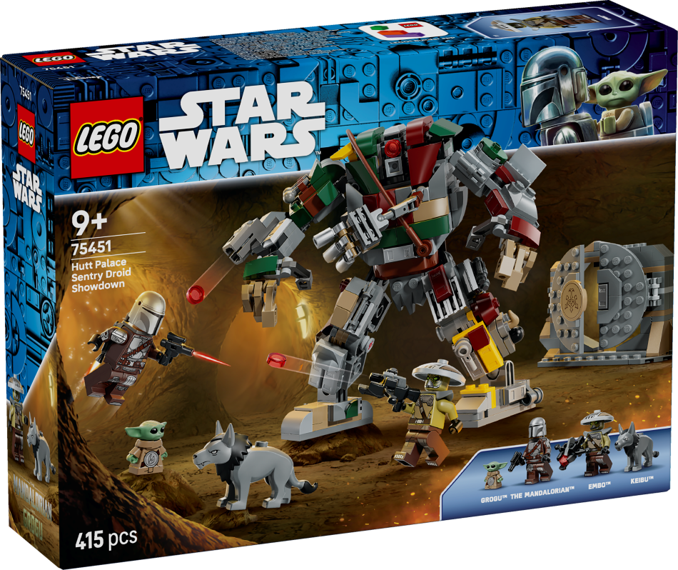 75451 LEGO® Star Wars™ Hutt pils sargu droīdu cīņa, 9+ , модель 2026 - 08