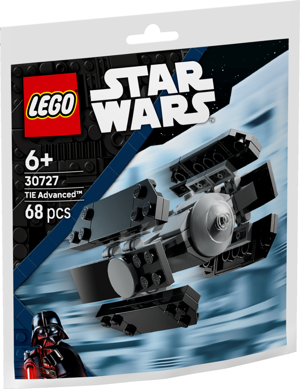 30727 LEGO® Star Wars™ TIE Advanced™ Mini-Build , 6+ gadi, 2026 gada modelis
