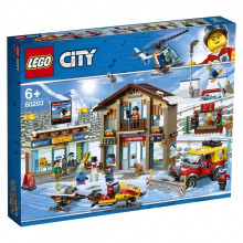 60203 LEGO® City Горнолыжный курорт, 6+ лет