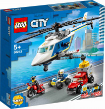 60243 LEGO® City Погоня на полицейском вертолёте, 5+ лет