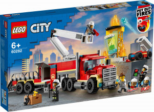 60282 LEGO® City Команда пожарных, 6+ лет, 2021 выпуск