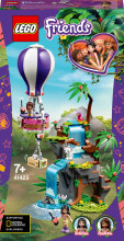 41423 LEGO® Friends Tīģera glābšana džungļos ar gaisa balonu, 7+ gadi