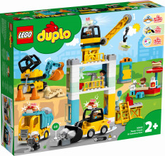 10933 LEGO® DUPLO Башенный кран на стройке, от 2+ лет