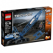 # 42042 LEGO Technic kāpurķēžu Celtnis, 10-16 gadi