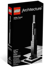 21000 LEGO Architecture Vilisa tornis, 10+ gadi