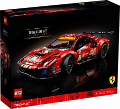 42125 LEGO® Technic Ferrari 488 GTE “AF Corse #51”, no 18+ gadi, 2021.g.modelis