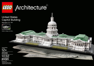 21030 LEGO® Architecture United States Capitol Building, 12+ gadi