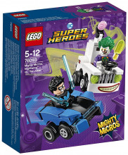 76093 LEGO® Super Heroes Mighty Micros: Найтвинг против Джокера, 5-12 лет