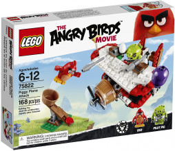 75822 LEGO Angry Birds Piggy Plane Attack, 6-12 gadi