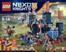 70317 LEGO Nexo Knights The Fortrex, 9-14 gadi