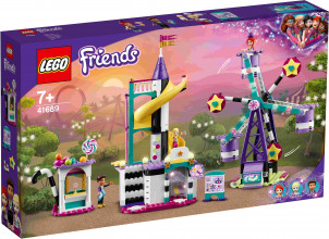 41689 LEGO® Friends Maģiskais panorāmas rats un slidkalniņš, no 7+ gadiem, 2021 gada modelis