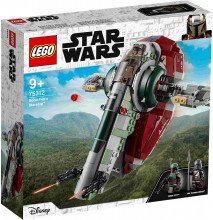 75312 LEGO® Star Wars Звездолет Бобы Фетта, c 9+ лет, 2021