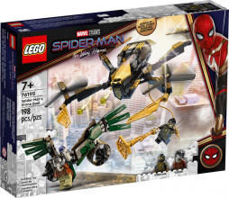 76195 LEGO® Super Heroes Zirnekļcilvēka dronu divkauja, no 7+ gadiem, 2021 gada modelis