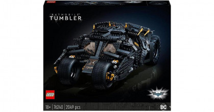 76240 LEGO® DC Batman™ Batmobile™ Tumbler, no 18 gadu vecuma, 2021 gada modelis