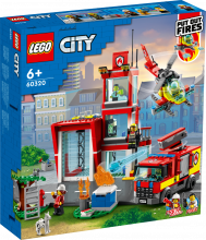 # 60320 LEGO® City Ugunsdzēsēju depo, 6+ gadi, 2022 gada modelis