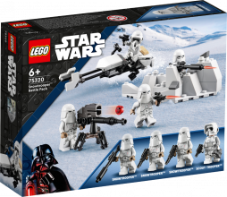 75320 LEGO® Star Wars Snowtrooper™ Боевой набор снежных пехотинцев 6+ лет, 2022