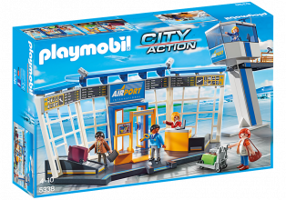 5338 PLAYMOBIL® City Action Lidosta ar sakaru torni,no 4 gadu vecuma