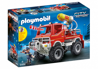 9466 PLAYMOBIL® City Action Ugunsdzēseju auto ar gaismu un skaņu ,no 4+