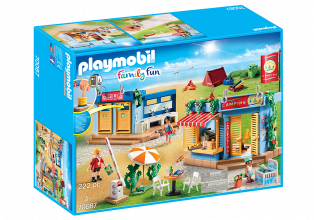 70087 PLAYMOBIL® Family Fun Kempings, no 4 gadu vecuma