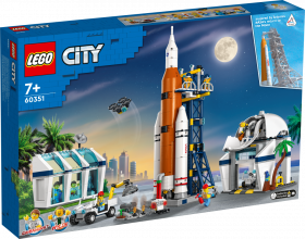 60351 LEGO® City Космодром, 7+ лет,модель 2022 года