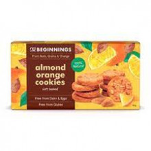 Beginnings, Almond orange cookies, Apelsīnu, mandeļu cepumi, 80g