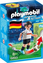 IZPĀRDOŠANA!!! 6893 PLAYMOBIL® Sports & Action Vācijas futbolists, no 5 gadu vecuma