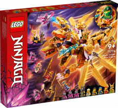 71774 LEGO® Ninjago Lloyd Zelta ultrapūķis, 9+ gadi, 2022. gada modelis