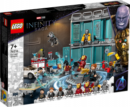 76216 LEGO® Marvel Super Heroes Арсенал Железного человека, 7+ лет,модель 2022 года