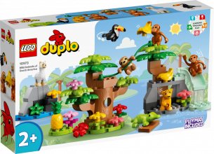 10973 LEGO® DUPLO Дикие животные Южной Америки , 2+ лет,модель 2022 года