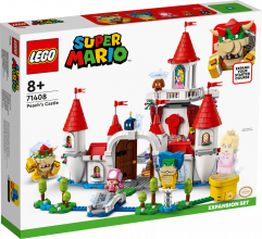 71408 LEGO® Super Mario Peach pils paplašinājuma maršruts, 8+ gadi, 2022. gada modelis