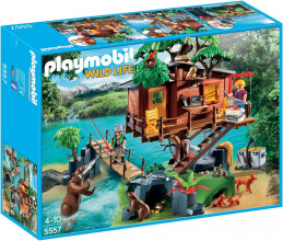 5557 PLAYMOBIL® Wild Life Piedzīvojumu māja kokā 4+ gadiem