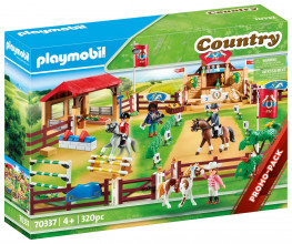 70337 PLAYMOBIL® Country Jāšanas staļļi ar jāšanas turnīru 4+ gadiem