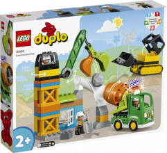 10990 LEGO® DUPLO Стройплощадка, 2+ лет, модель 2023 года