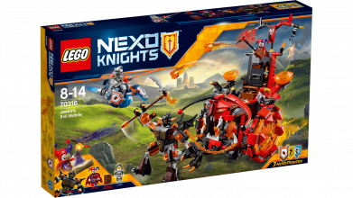 70316 LEGO Nexo Knights Jestro’s Evil Mobile, 8-14 gadi, 2016. gada modelis