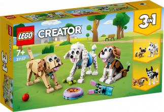 31137 LEGO® Creator Очаровательные собаки, 7+ лет, модель 2023 года