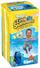 Huggies Little Swimmers autiņbiksītes peldēšanai, 2-3 izmērs, (3-8 kg), 12 gab.