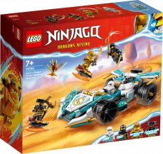 71791 LEGO® Ninjago Zane Pūķa spēka spindžitsu sacīkšu auto, 7+ gadi, 2023 gada modelis