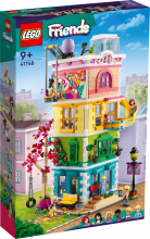 41748 LEGO® Friends Hārtleikas pilsētas tautas nams, 9+ gadi, 2023 gada modelis