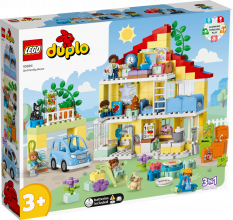 10994 LEGO® DUPLO Town“Trīs vienā” ģimenes māja, 3+ gadi, 2023 gada modelis