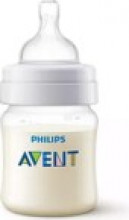 JAUNUMS! PHILIPS AVENT SCY100/01 Pretkoliku pudelīte 125 ml, jaundzimušā knupītis, 0m+