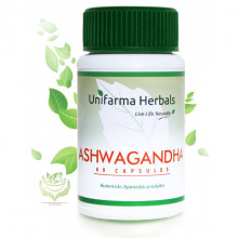 Unifarma Herbals Ashwagandha, 60 vegkapsulas, (der.term. 07.2025)