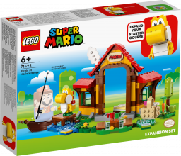 71422 LEGO® Super Mario Pikniks Mario mājā: paplašinājuma maršruts 6+ gadi, 2023 gada modelis