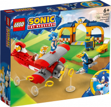 76991 LEGO® Sonic the Hedgehog™ Мастерская Тейлза и Самолет Торнадо, 6+ лет, модель 2023 года