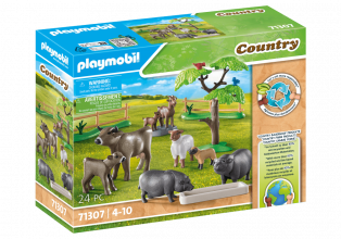 71307 PLAYMOBIL® Country Lauku sētas dzīvnieki, 4-10 gadu vecumam